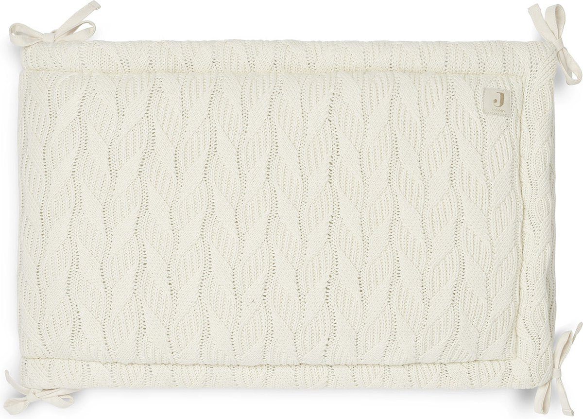 Jollein voodipehmendus / mänguaia pehmendus Spring Knit, 180x30 cm