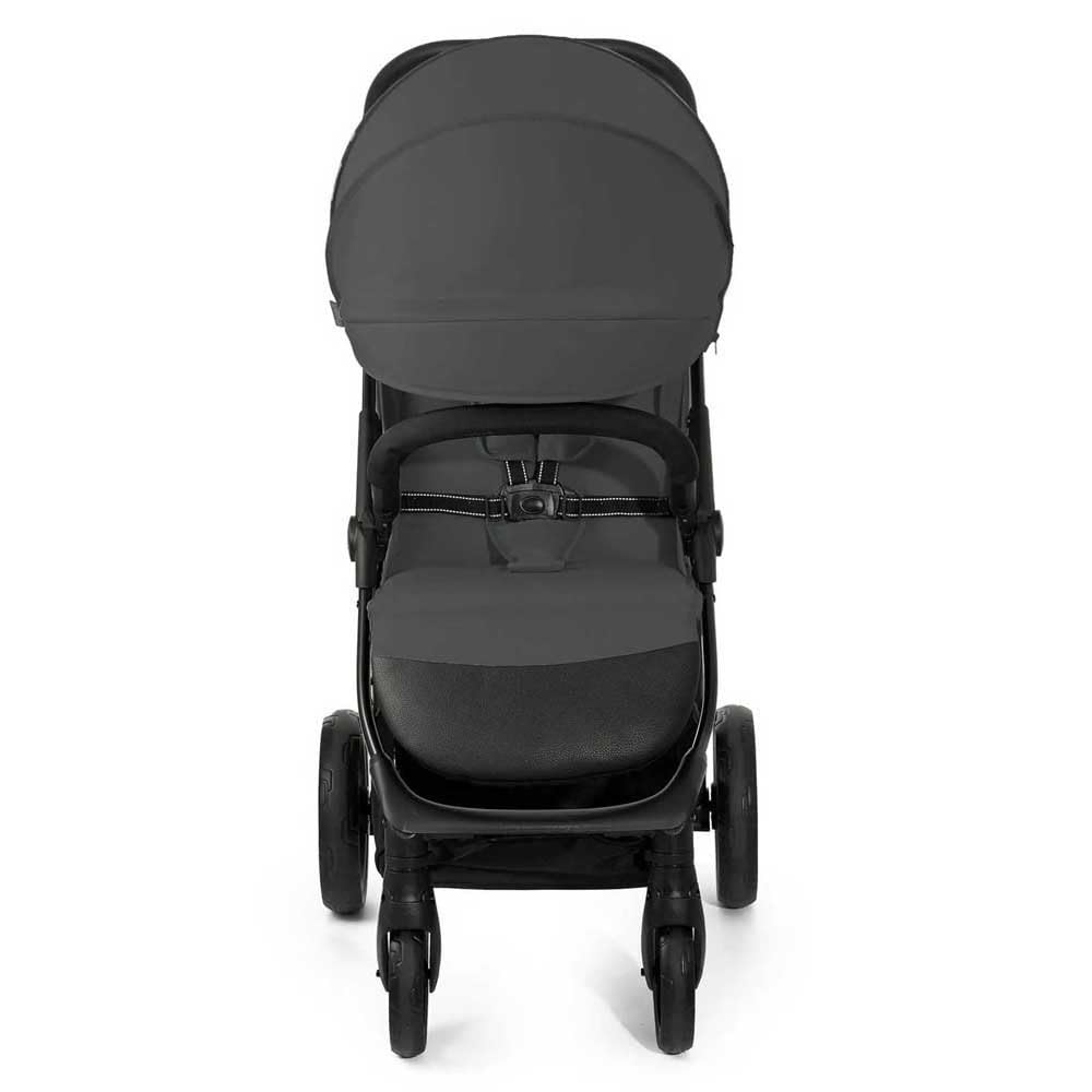 Kinderkraft TRIG 3 kerge jalutuskäru sünnist kuni 25 kg, ühe käega kokkupandav, hall