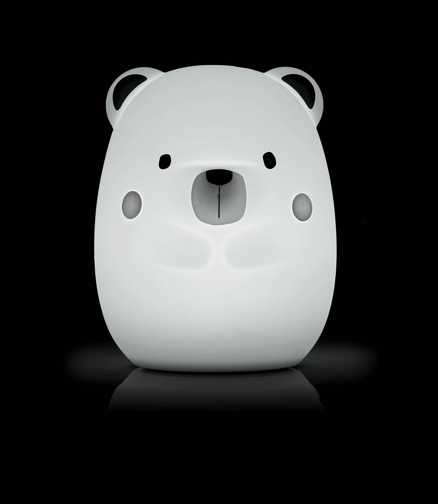 Jané Yum Bear Big silikoonist öölamp, 9 värvitooni ja valgustusrežiimiga
