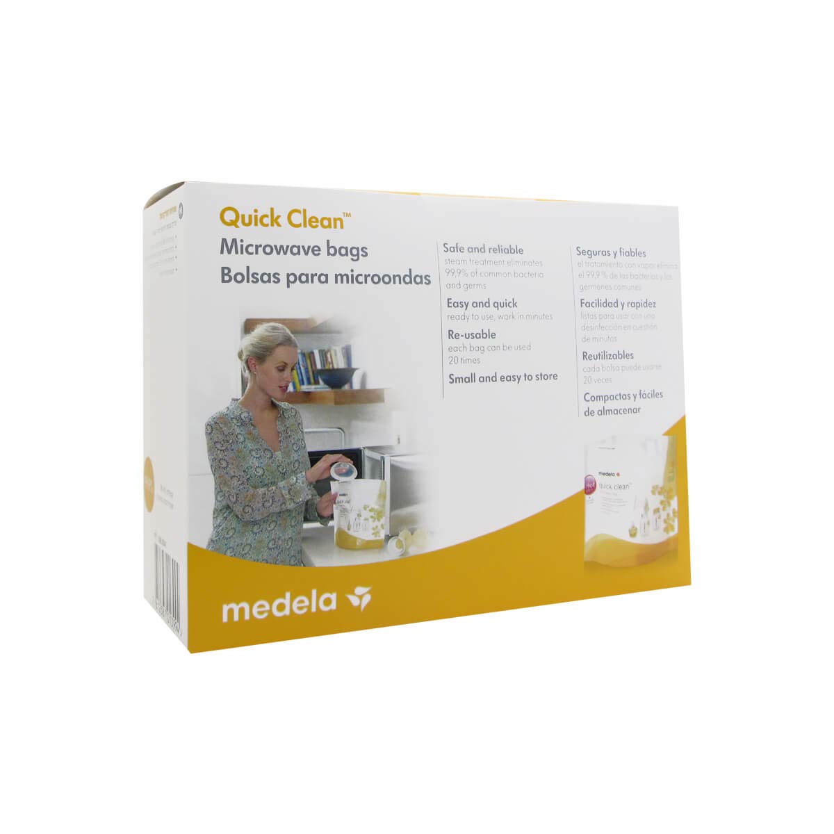 Medela Quick Clean mikroaaltouunin desinfiointipussit, 5 kpl