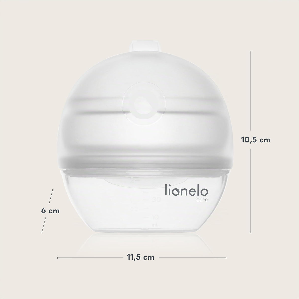 Lionelo MILKY 2IN1 rintamaidon kerääjä ja silikoninen käsipumppu LOC-MILKY 2IN1