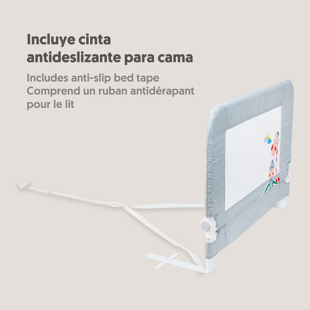 INTERBABY voodipiire 150 cm, hall kaelkirjak