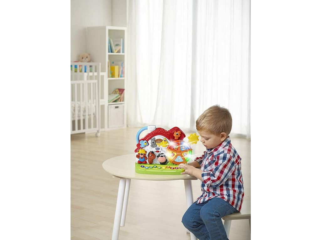 Chicco Talking Farm kakskeelne tegevuskeskus, inglise/hispaania, 1-4 a
