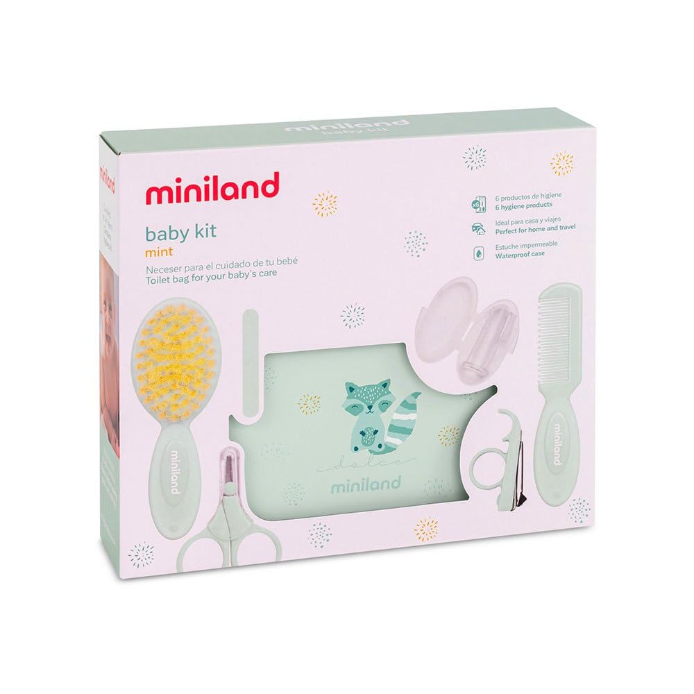 Miniland Baby Kit Mint beebihoolduskomplekt, 89509