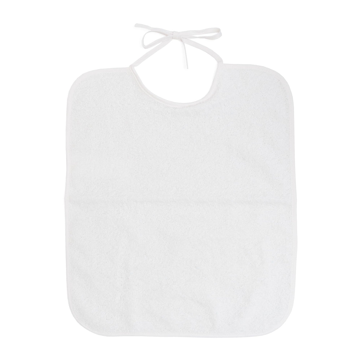 Ti TIN froteeruokalaput nauhakiinnityksellä, 3 kpl, 32 × 36 cm, sininen ja keltainen (1 vuoden iästä alkaen)