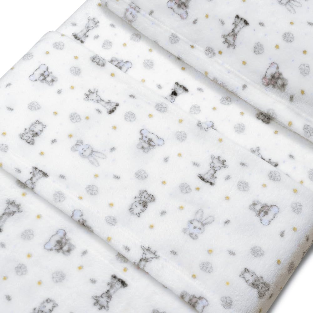Interbaby voodipesukomplekt beebivoodile 60 x 120 cm Koala valge/sinine