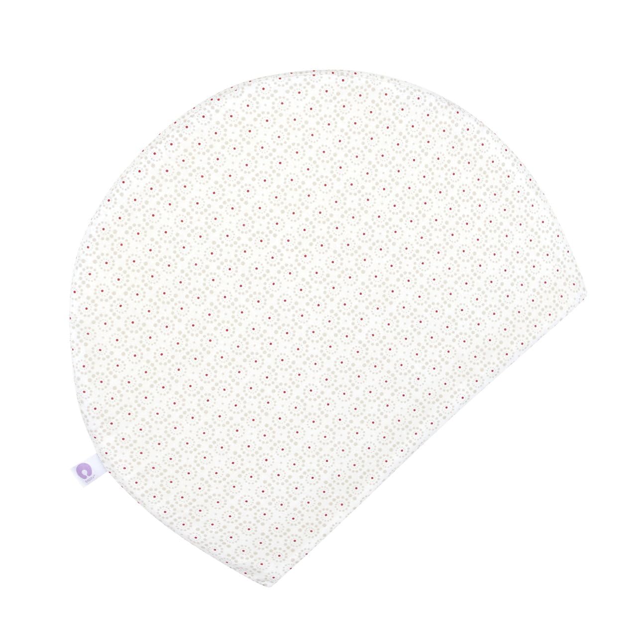 Chicco Boppy Wedge raseda tugipadi, kompaktne ja pestav, Spiral muster