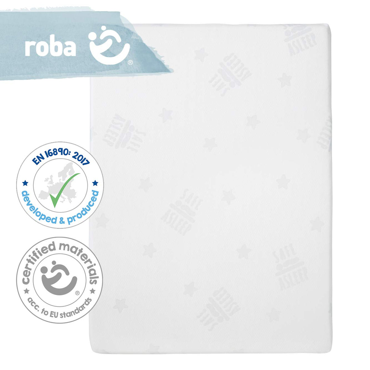 Roba Safe Asleep AIR patja 75 × 100 cm, valkoinen