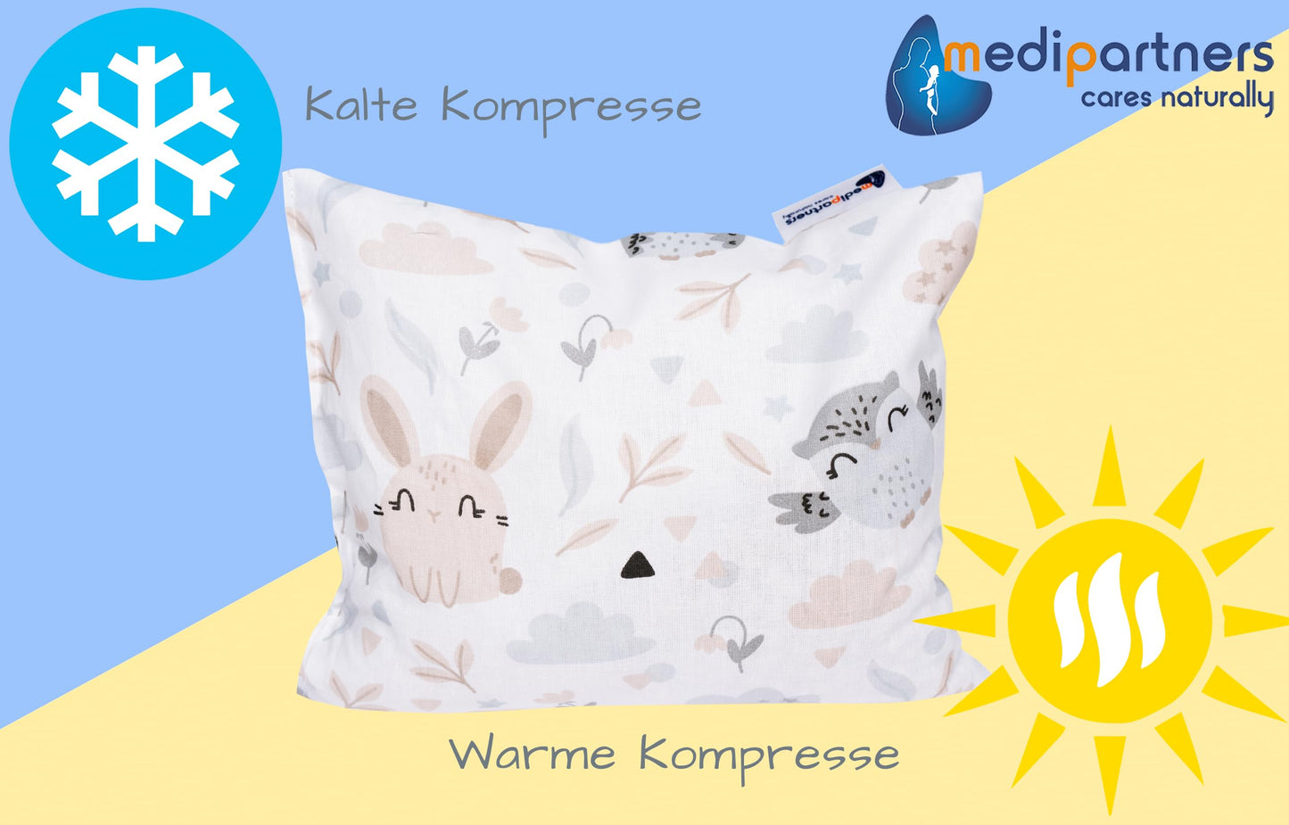 Medi Partners kirsikivipadi 20 × 25 cm, 500 g, Lichtung