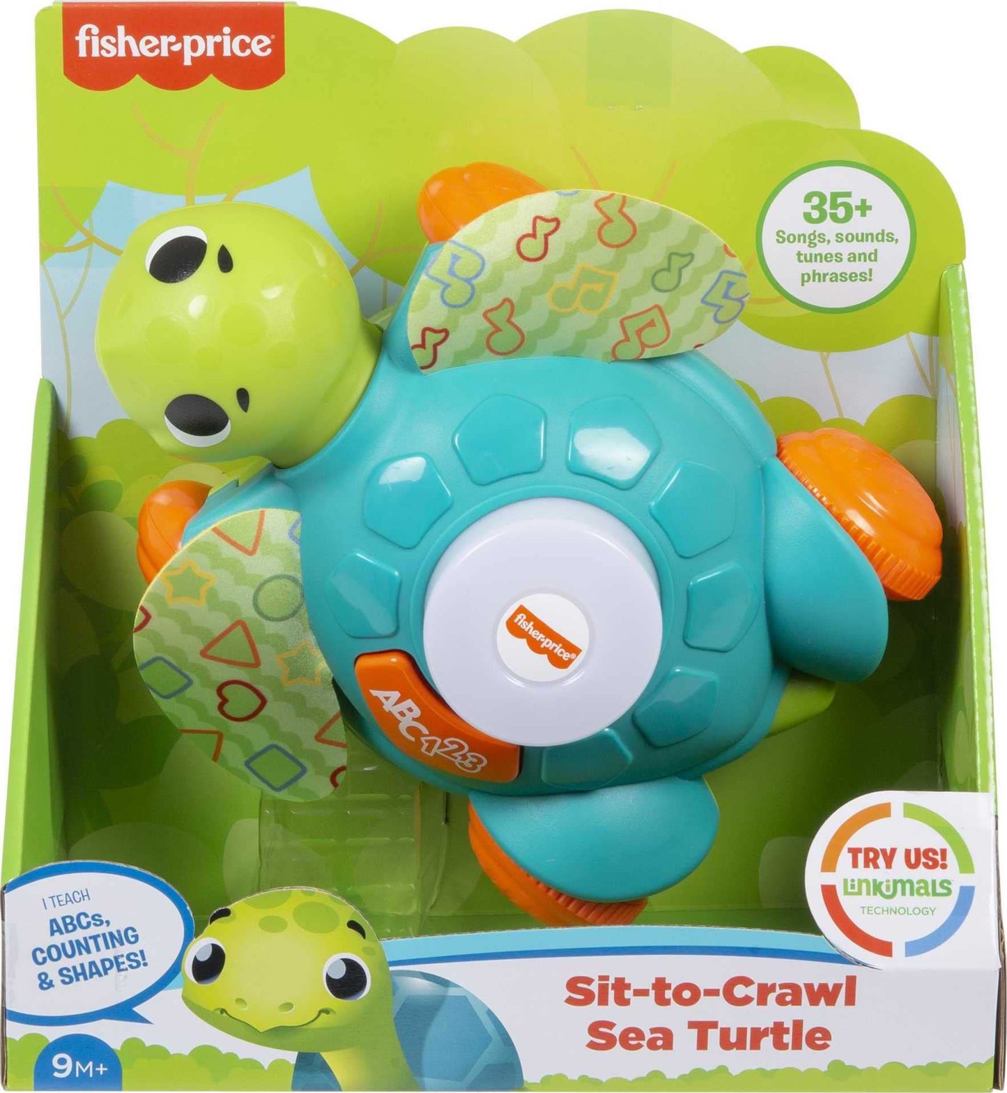 Fisher-Price Linkimals muusikaline merikilpkonn (prantsuskeelne versioon)