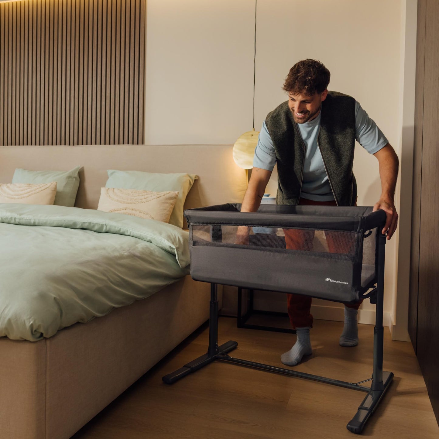 Bebeconfort Zina vooditasku, 0-6 kuud, Mineral Grey