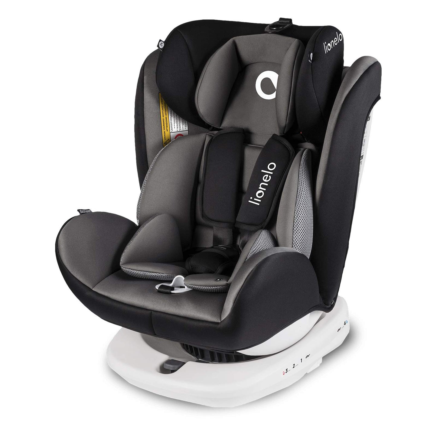 Lionelo Bastiaan i-Size turvatool Isofix 0–36 kg, 360° pöörlev, hall