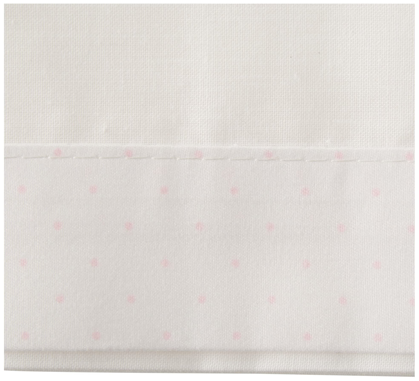 Interbaby Lovely Bear voodipesukomplekt 50x80, valge/roosa