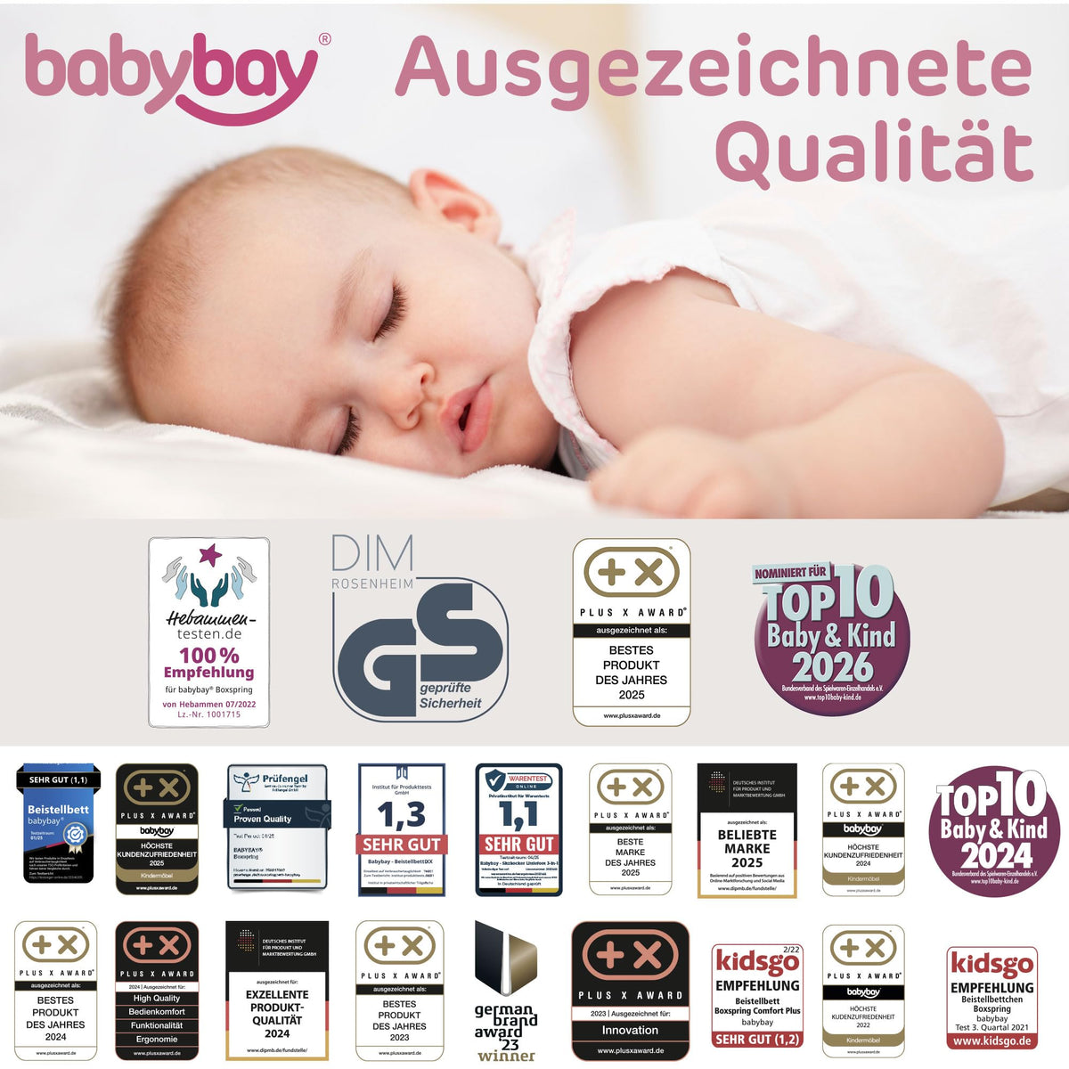 Madrats babybay MediTex Wave 3D (Original mudelile)