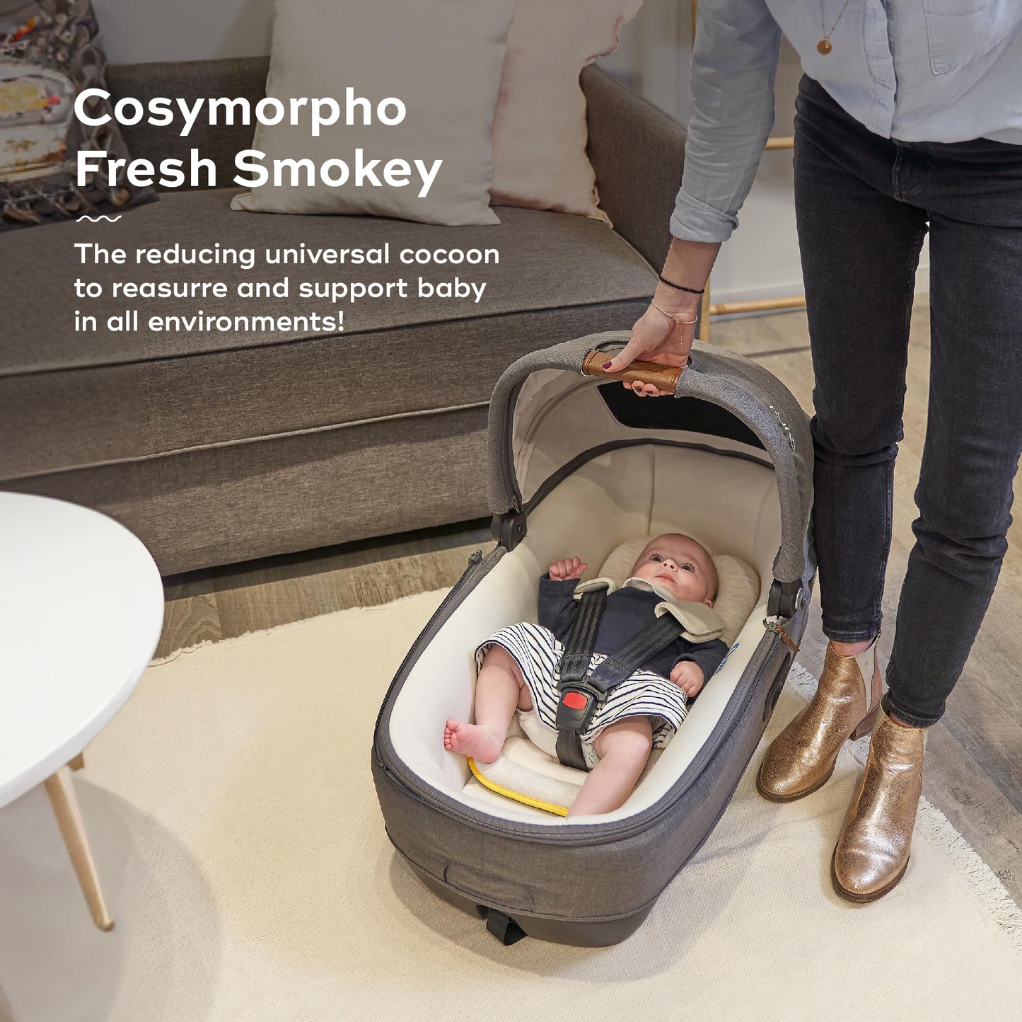Babymoov Cosymorpho Fresh universaalne beebisisu, hall