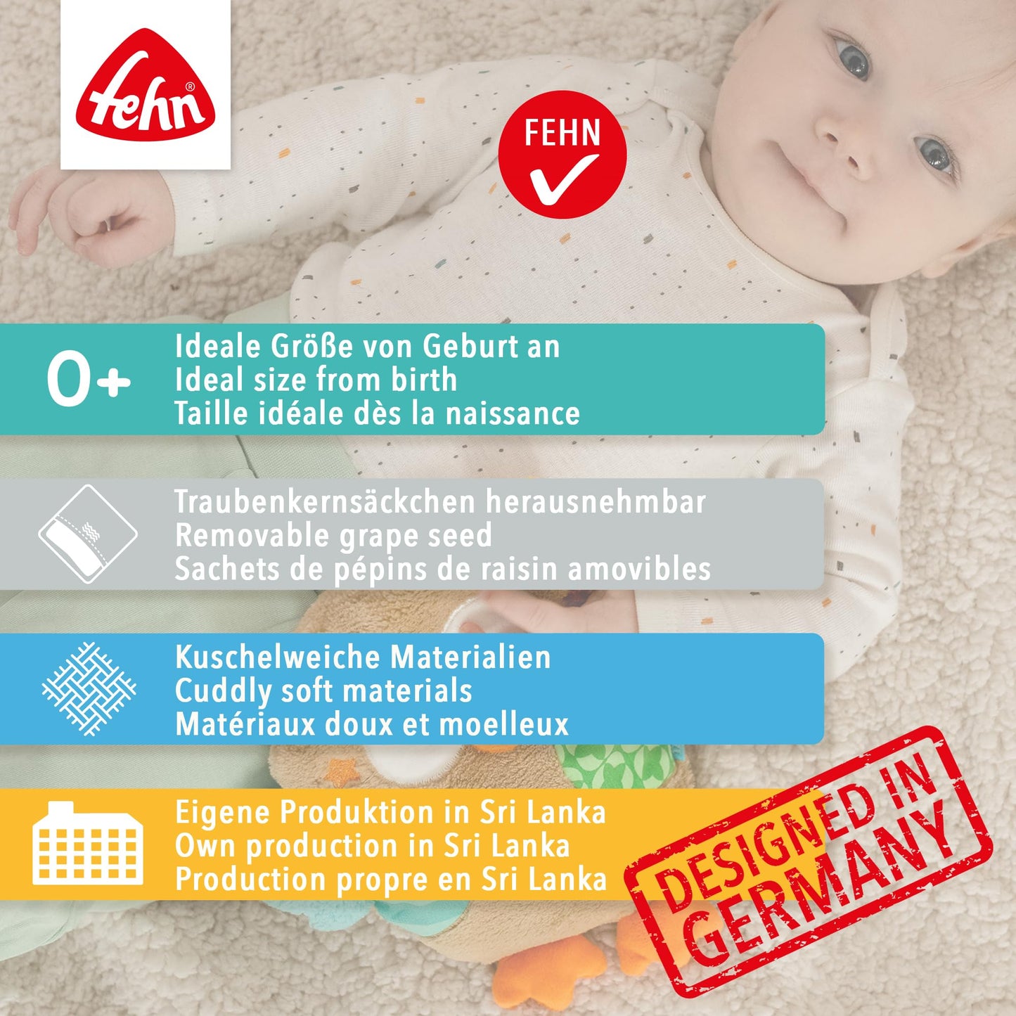 Fehn soojendav kaisuloom Koala 0+ kuud