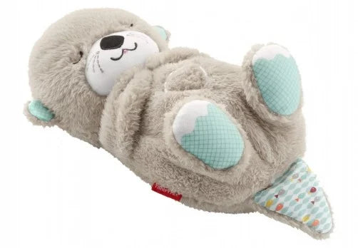 Fisher-Price kaisukas ja helimasin Soothe 'n Snuggle Otter, valguse ja hingamisliigutustega, saarmas