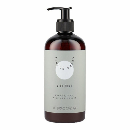 Simple Goods nõudepesuvahend roosa greibi, ingveri ja salveiga 450 ml