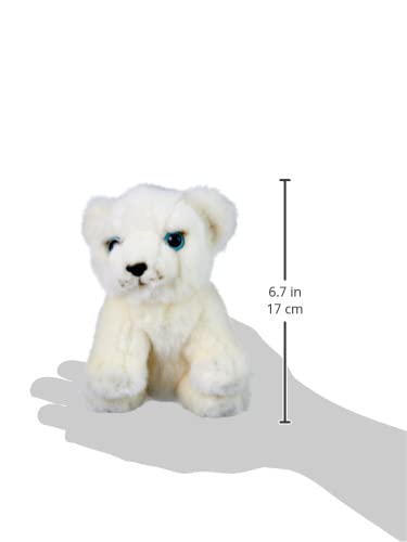 Heunec Misanimo valge lõvi, istuv kaisuloom, 15 cm
