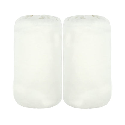 Babycalin kummiga voodilina komplekt 70×140 cm, 2 tk, valge (OEKO-TEX)