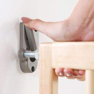 Munchkin Lindam Wall Fix seinale kinnitatav laiendatav puidust turvavärav, 64,5–102 cm