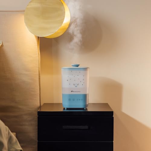 Bebeconfort Cool-Mist õhuniisuti ja öölamp 7 värviga, 2,1 L, sinine