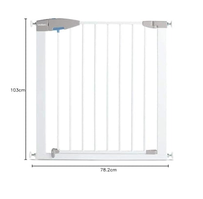 Munchkin Lindam Sure Shut Porte turvavärav treppidele ja ukseavadele 76–82 cm, valge