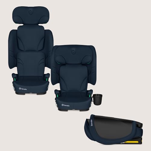 Lionelo Orin i-Size turvatool 100–150 cm ISOFIX, kokkuvolditav, (tumesinine)