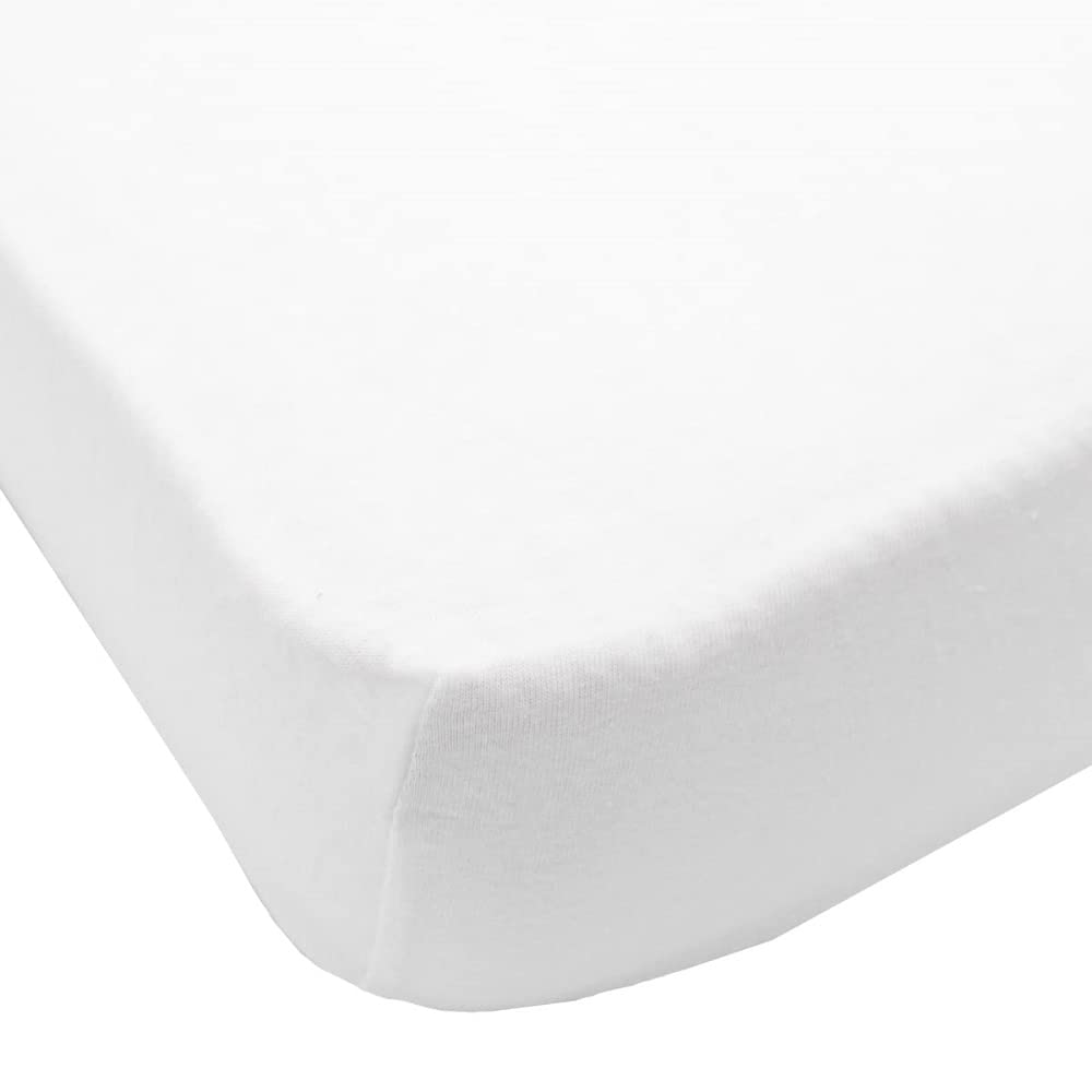Babycalin kummiga voodilina komplekt 70×140 cm, 2 tk, valge (OEKO-TEX)