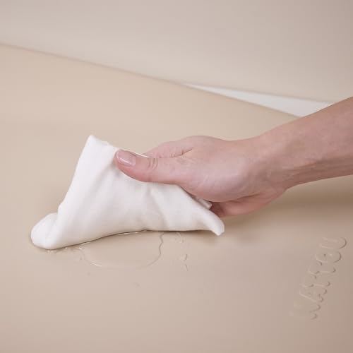 Nattou Premium Soft veekindel mähkimisalus 50x70, roheline