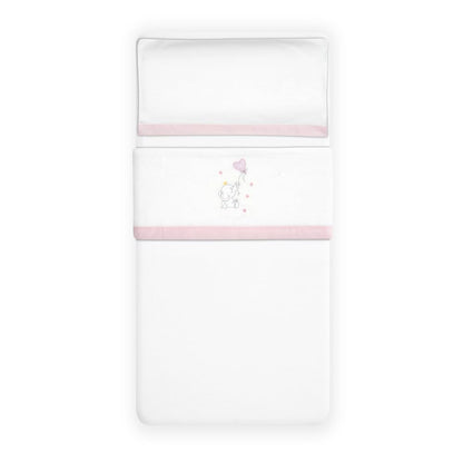 Interbaby talvine voodipesu komplekt 50×80 cm, flanell, roosa