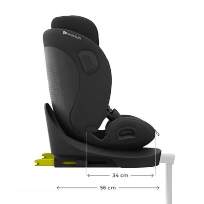 Kinderkraft I-360 2 PRO i-Size 360° pöörlev turvatool 40–150 cm, must