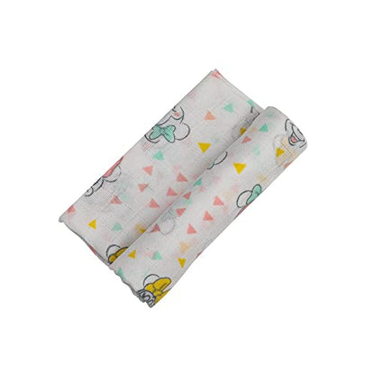 Interbaby Disney Minnie Mouse marlilappde komplekt (3 tk) 80 × 80 cm, valge