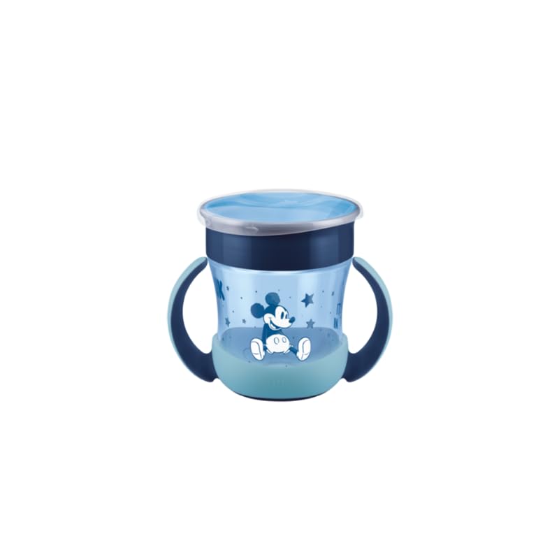 NUK Mini Magic Cup treeningtass helendava efektiga, 160 ml, sinine, 6+ kuud