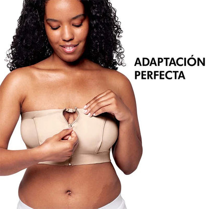Medela Hands Free Pumping Bustier käed-vabad rinnapumba rinnahoidja, nahatoon
