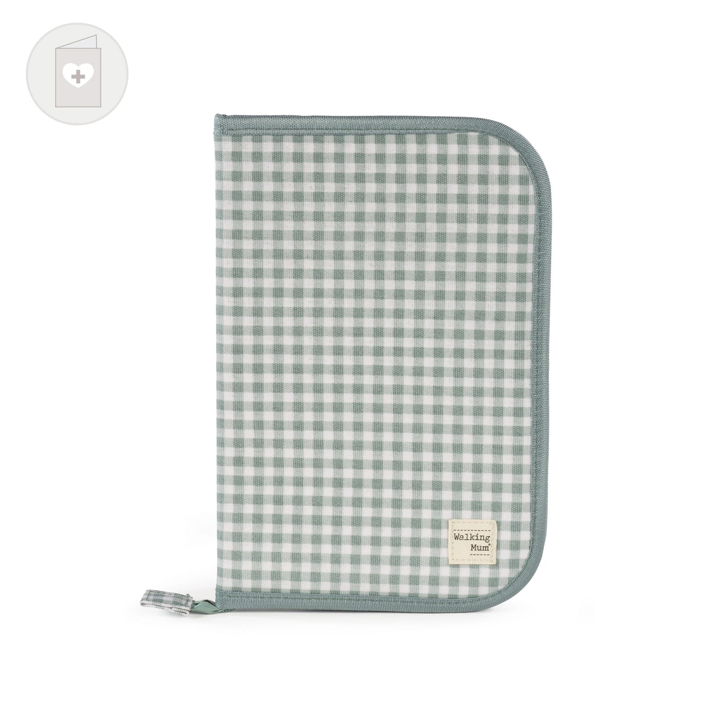 Walking Mum I Love Vichy dokumendimapp beebile, roheline