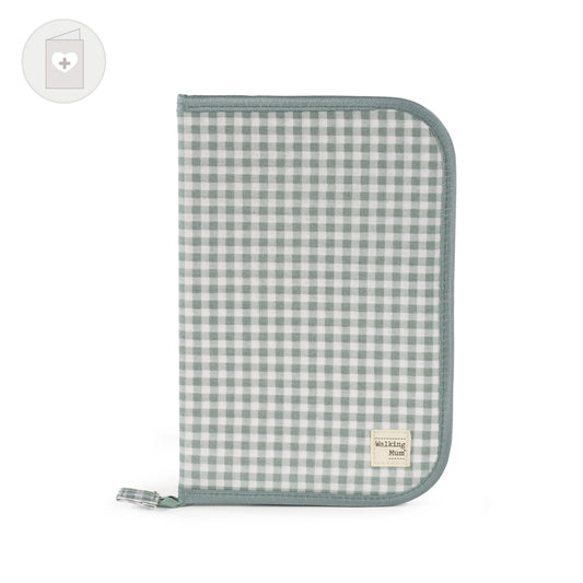 Walking Mum I Love Vichy dokumendimapp beebile, roheline