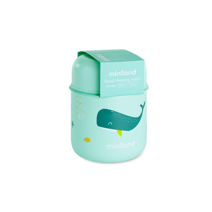 Miniland Whaley roostevabast terasest toidutermos 280 ml