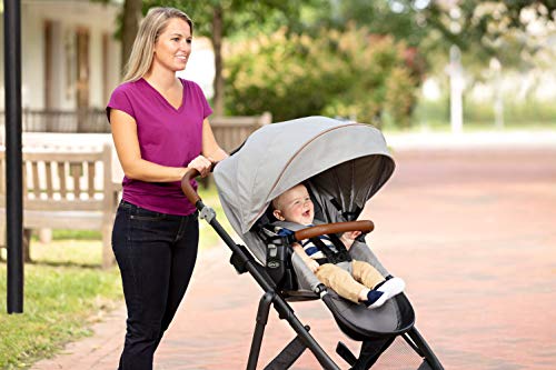 Graco Near2Me jalutuskäru 0–22 kg, reguleeritava kõrgusega – Steeple Gray
