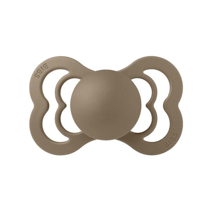 Bibs Supreme tutti 6-18 kuukautta 2 kpl Vanilla/Dark Oak