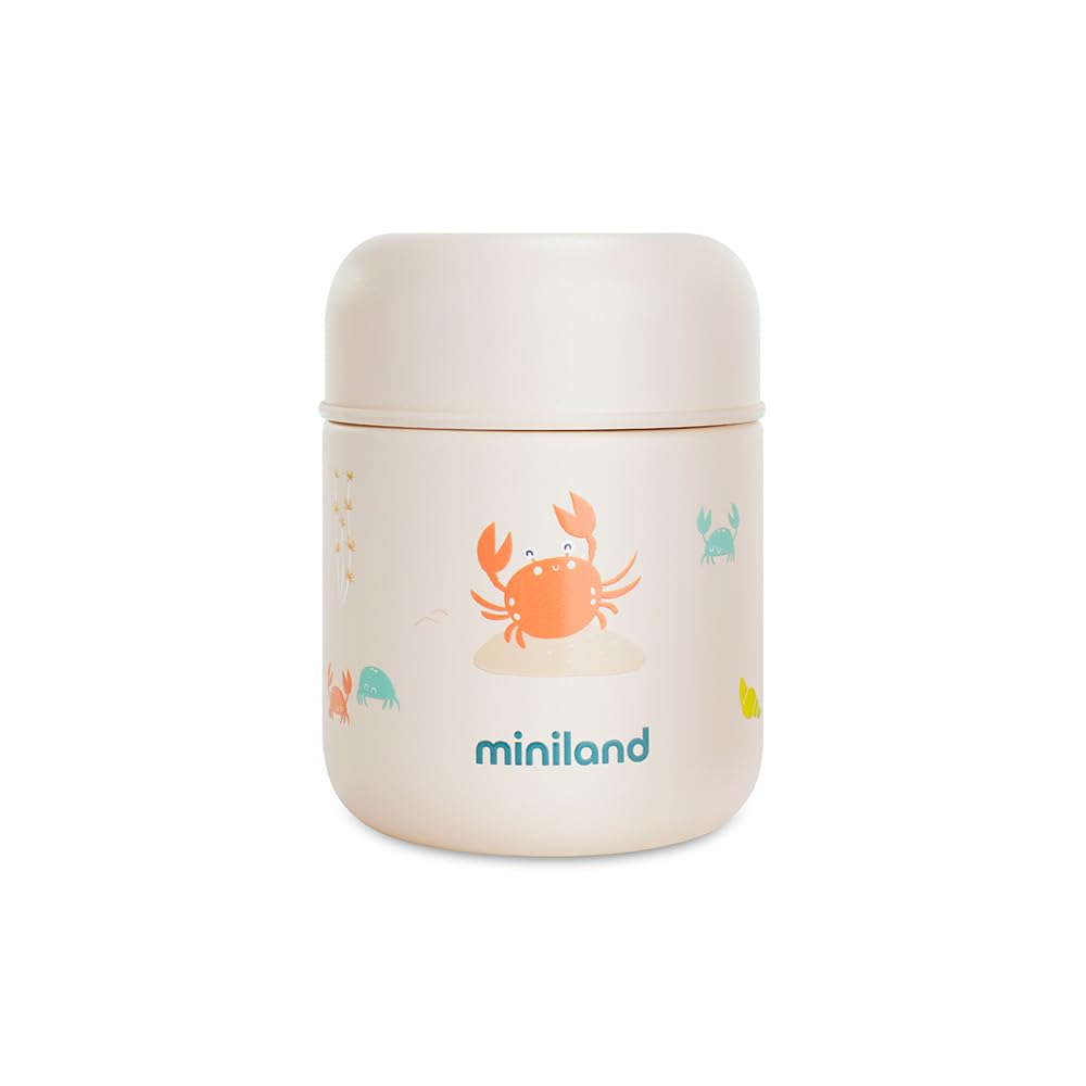 Miniland roostevabast terasest toidutermos, 280 ml, krabi