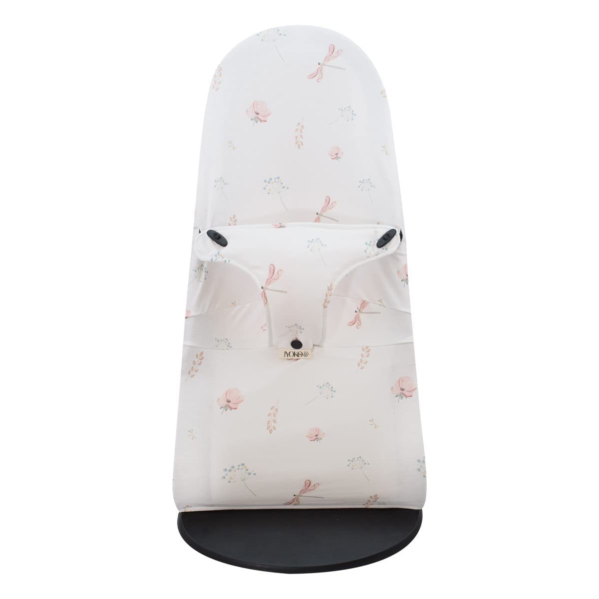 JYOKO puuvillainen vaihtopäällinen BabyBjörn-sittereihin Bliss, Balance, Soft, sudenkorentokuviolla (Dragonfly)