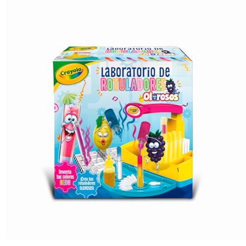 Crayola neoonvärvide ja lõhnaga markerilabor – "Tee ise oma markerid"(hispaaniakeelne versioon)