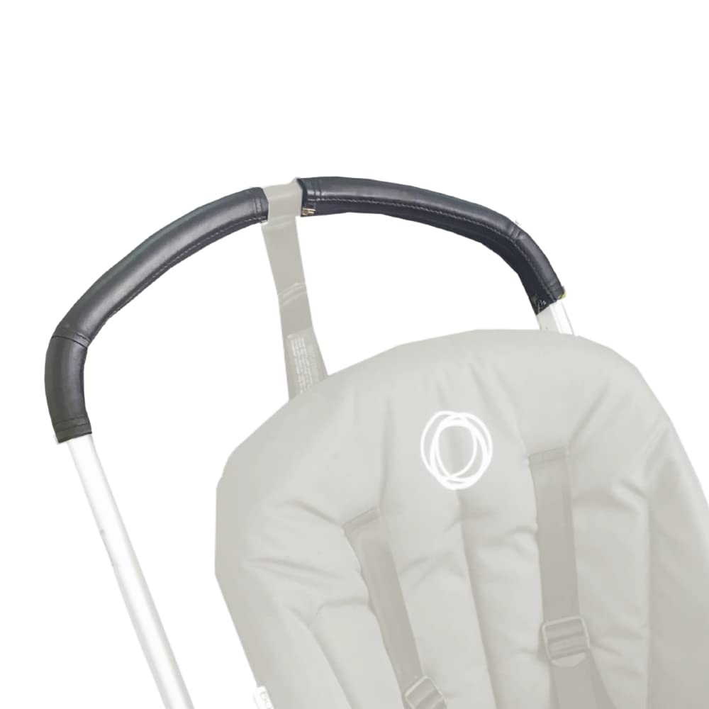 PROTEC TIF kaitseümbrised Bugaboo Cameleon 1, 2, 3 ja 3+ käepidemele, must, kunstnahk