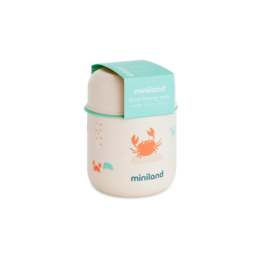 Miniland roostevabast terasest toidutermos, 280 ml, krabi