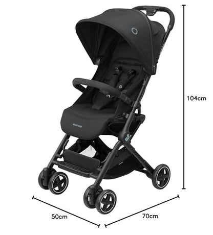 Maxi-Cosi Lara2 ultrakerge kokkupandav jalutuskäru, must