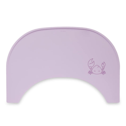 hauck silikoninen alusmatto Alpha Click- ja Arketa Click -tarjottimille, liila (Crab Lavender)
