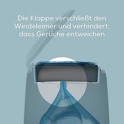 Angelcare Original Classic XL mähkmekonteiner 1 kassettiga, valge