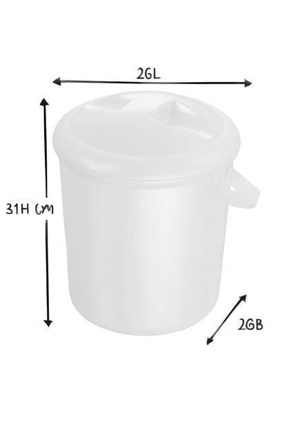 Rotho Babydesign Bella Bambina mähkmeämber 10 L, valge