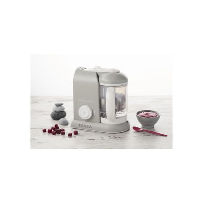 Béaba Babycook Solo 4-ühes beebitoidu valmistaja, 1100 ml (hall)